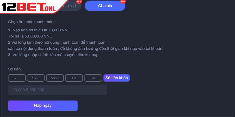 Tùy vào từng hình thức thanh toán được lựa chọn để tìm hiểu